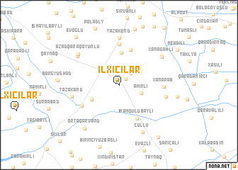 map of İlxıçılar