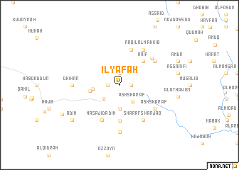 map of ‘Ilyāfah