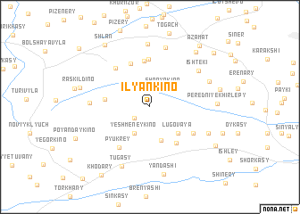 map of Il\