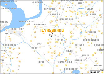 map of Ilyās Bharo