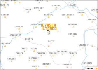 map of İlyasca