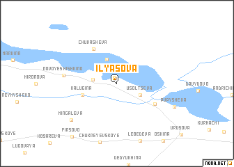 map of Ilyasova