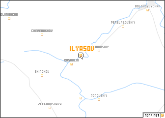 map of Ilyasov