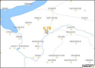 map of Ilʼya