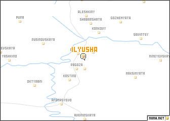 map of Ilyusha