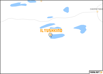 map of Ilyushkino