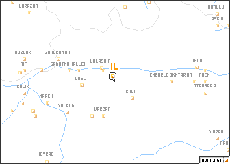 map of Īl