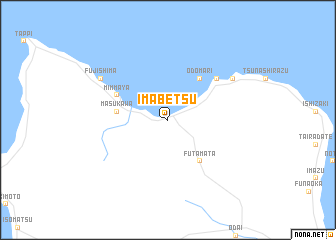 map of Imabetsu
