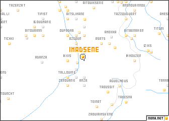 map of Imadsene