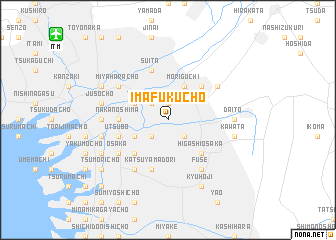map of Imafukuchō