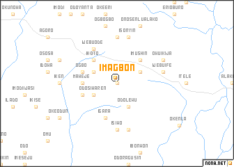 map of Imagbon