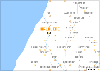 map of Imalalene