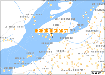 map of Imām Bakhsh Dasti