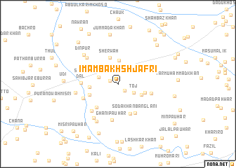 map of Imām Bakhsh Jāfri