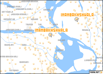 map of Imām Bakhshwāla