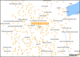 map of Imām Bakhsh