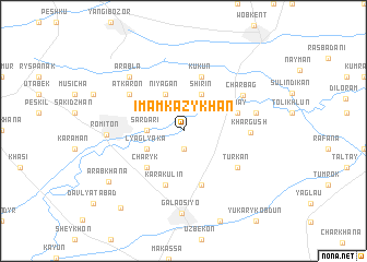 map of Imam-Kazykhan