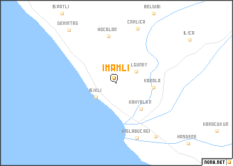 map of İmamlı