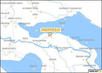 map of Imām Nāşir