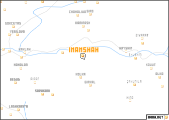 map of Imām Shāh