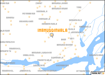 map of Imāmuddīnwāla