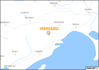 map of İmamuşağı