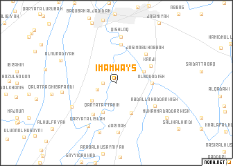 map of Imām Ways