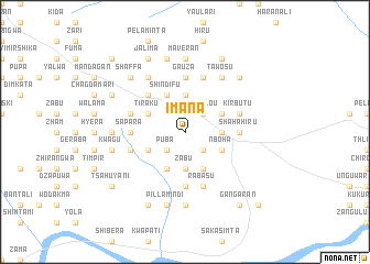 map of Imana