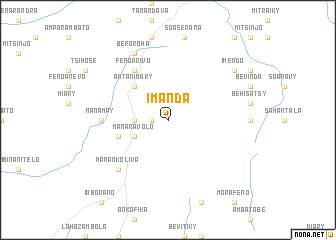 map of Imanda