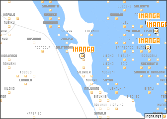 map of Imanga