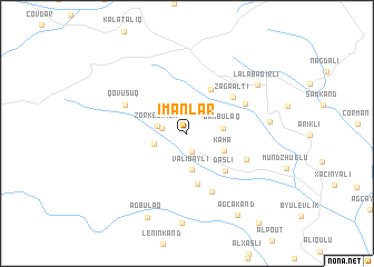 map of İmanlar