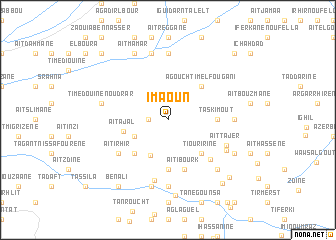 map of Imaoun