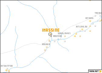 map of Imassine