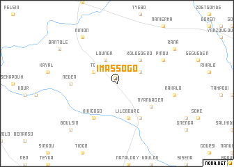 map of Imassogo