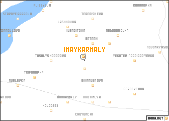 map of Imay-Karmaly