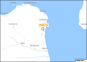 map of Imazu
