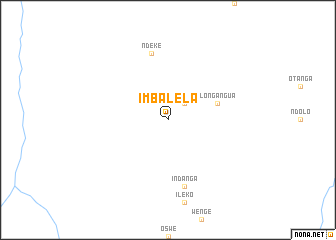 map of Imbalela