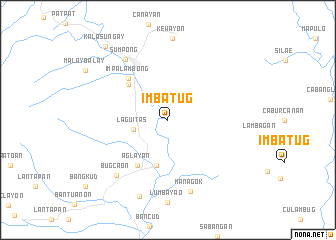 map of Imbatug