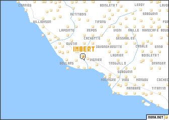 map of Imbert