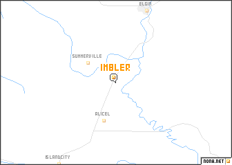 map of Imbler