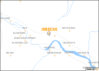 map of Imboche