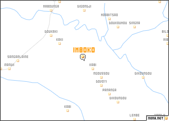 map of Imboko