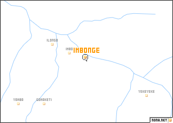 map of Imbonge