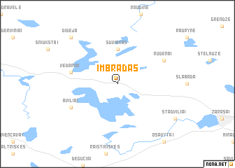 map of Imbradas