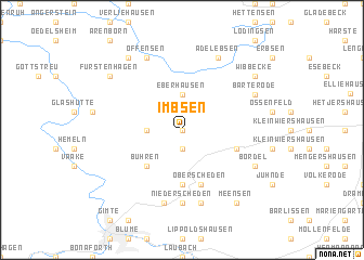 map of Imbsen