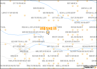 map of Imbsheim