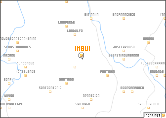 map of Imbuí