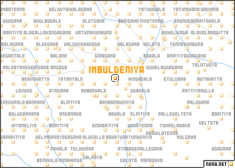 map of Imbuldeniya