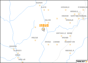 map of Imbwa