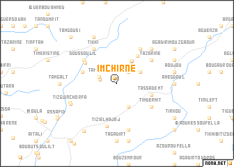 map of Imchirne